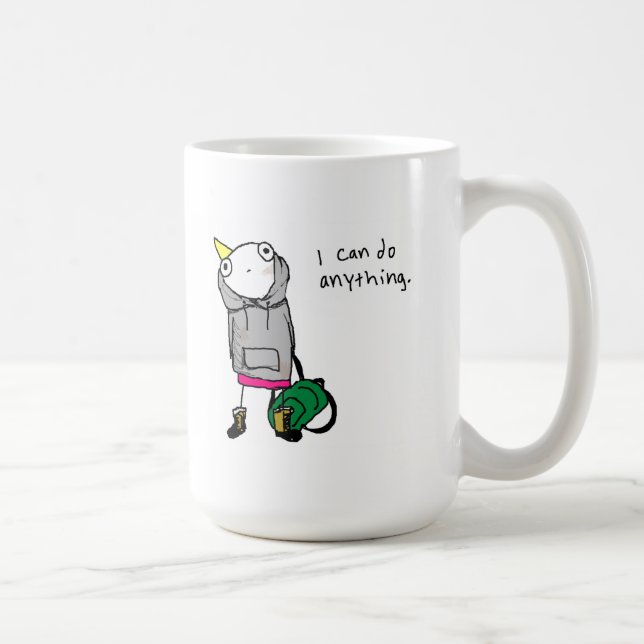I can do anything. coffee mug (Right)