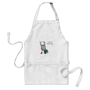I can do anything. standard apron