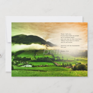 I can do everything through Him Postcard Inspirati