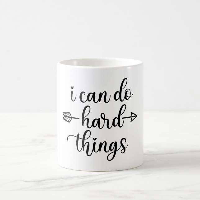 I Can Do Hard Things Coffee Mug (Center)
