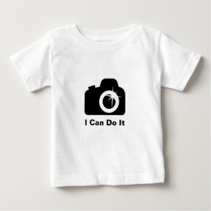 I Can Do It Camera Baby T-Shirt