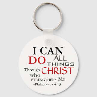 I  CAN Do PHILIPPIANS 4:13 Key Ring
