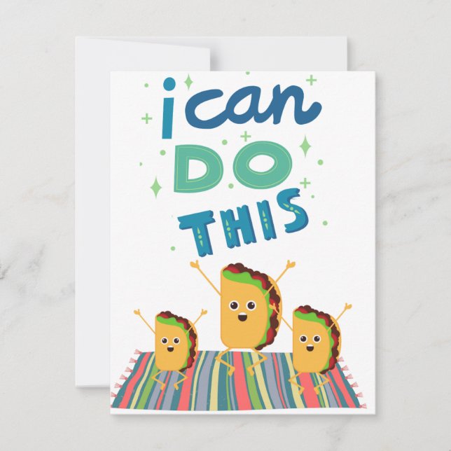 I CAN DO THIS HOLIDAY CARD (Front)
