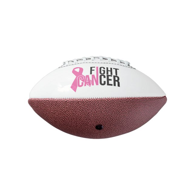 I Can Fight Cancer Mini Football American Football (Rotated 270)