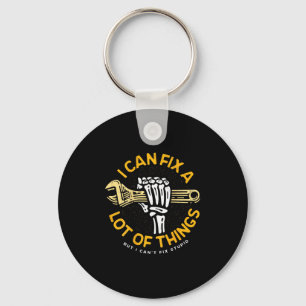 I Can Fix A Lot Of Things But I Can't Fix Stud  Key Ring