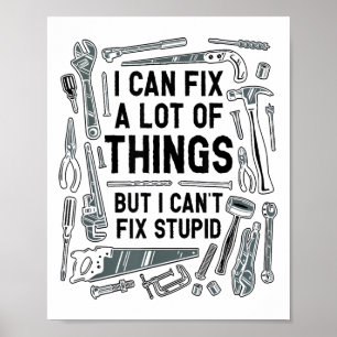 I Can Fix A Lot Of Things But I Can't Fix Stud Poster