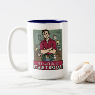 I Can Fix It Two-Tone Coffee Mug