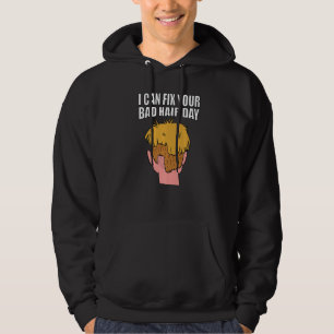 I can fix your bad hair day men's unsuccessful hai hoodie