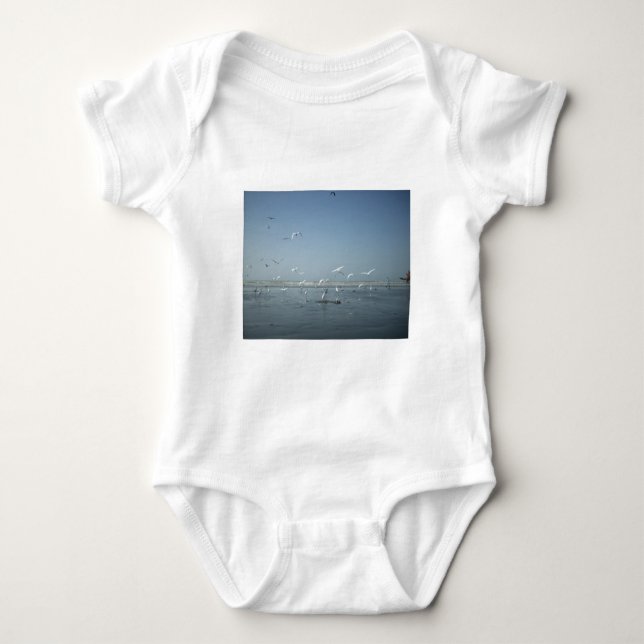 I can flying baby bodysuit (Front)