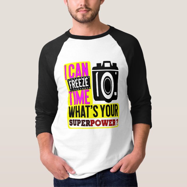 i can freeze time T-Shirt (Front)