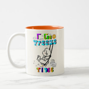 I Can Freeze Time Two-Tone Coffee Mug