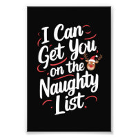 I Can Get You On The Naughty List Funny Christmas