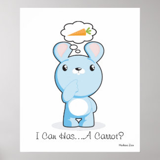 I Can Has...A Carrot? Poster