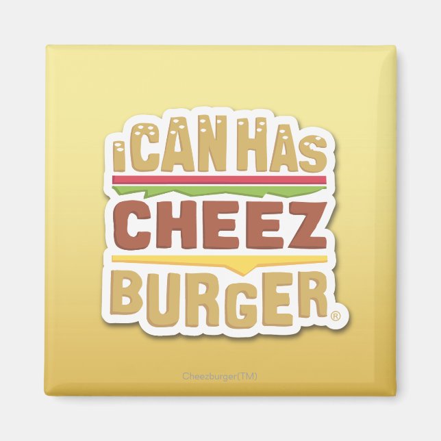 I Can Has Cheezburger (shadow) Magnet (Front)