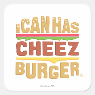 I Can Has Cheezburger Square Sticker