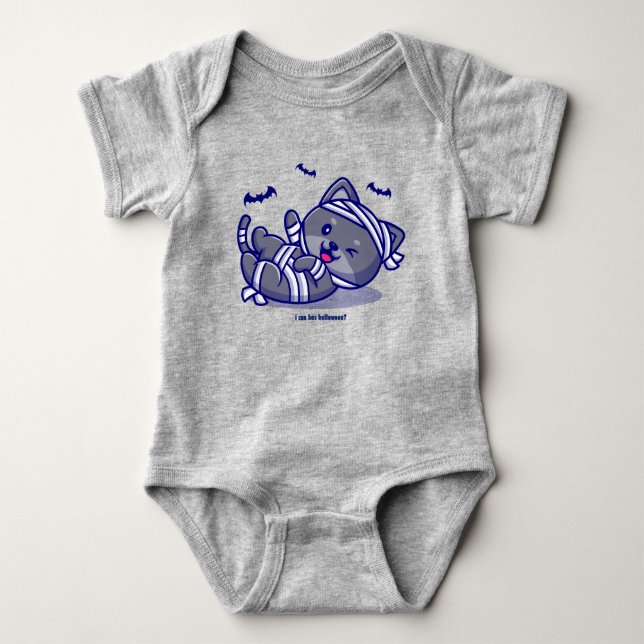 I Can Has Halloween? Baby Bodysuit (Front)