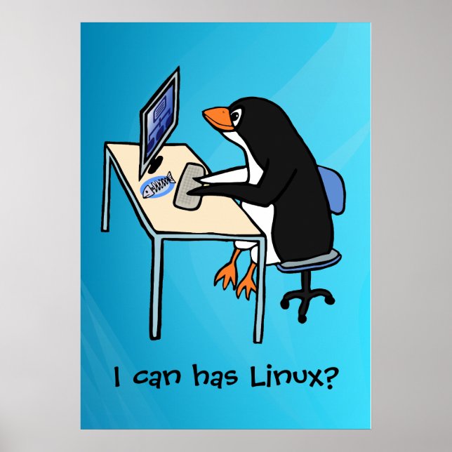 I can has Linux? Poster (Front)