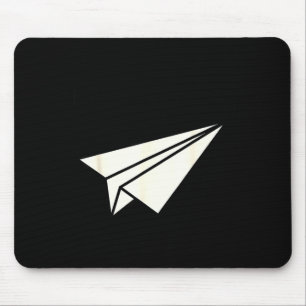 I can land a plane funny paper airplane joke mouse mat