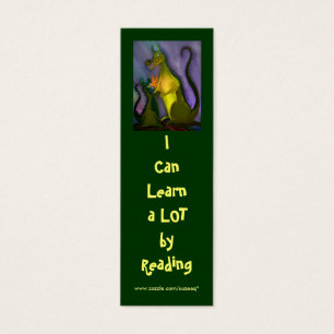I Can Learn (dragon) bookmark