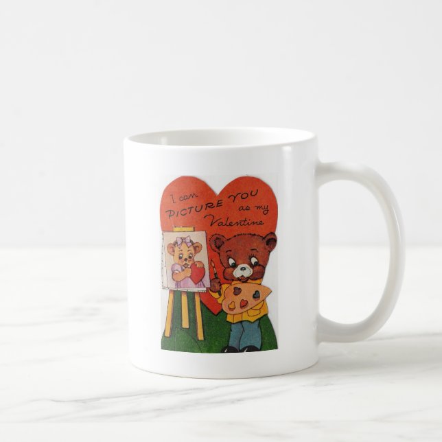 I Can Picture You As My Valentine Coffee Mug (Right)