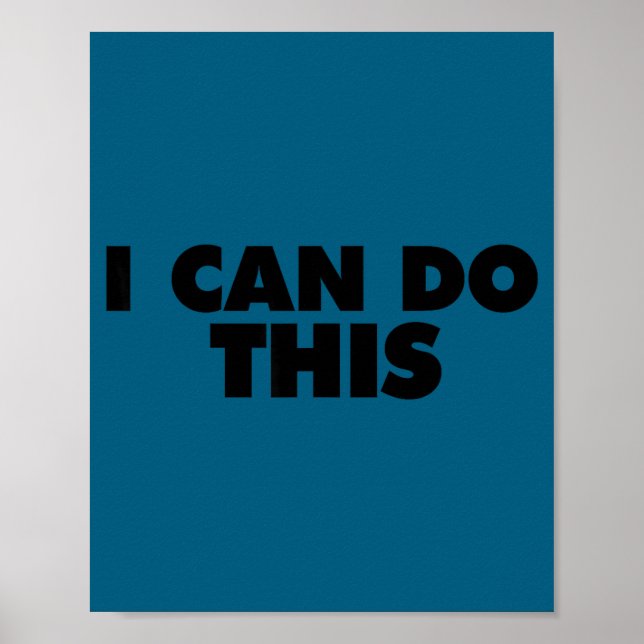 I Can Poster (Front)