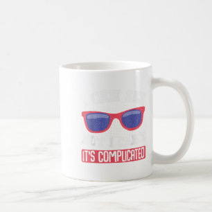 I Can See But I Can't It's Complicated Coffee Mug