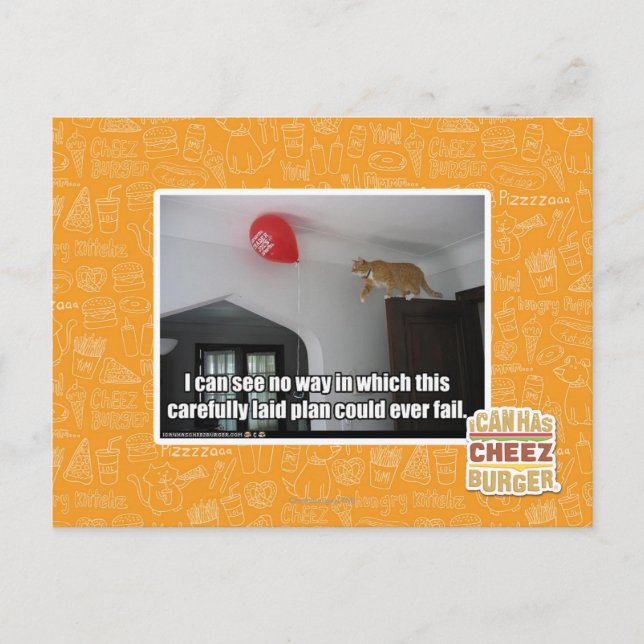 I can see no way this could fail postcard (Front)