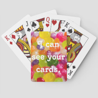 I can see your cards deck