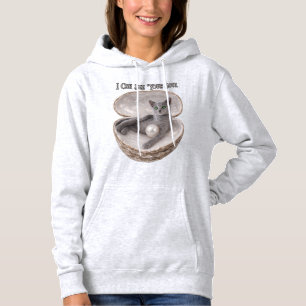 I Can See Your Soul Funny Russian Blue Cat Design Hoodie