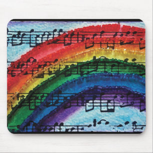 I Can Sing A Rainbow Mouse Mat