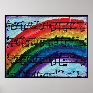 I Can Sing A Rainbow Poster