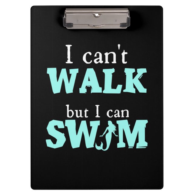 I Can Swim Clipboard (Front)