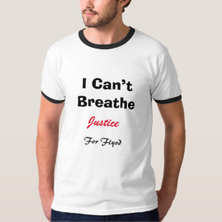 I Can’t Breathe Justice For Floyd T-shirt