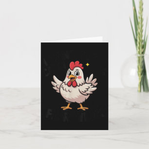 I Can’t Keep Calm It’s Fair Week Funny Chicken Liv Card