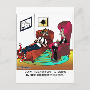 I Can’t Relate to My Audio Equipment: Postcard