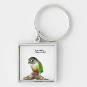 I can talk, can you fly? key ring