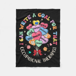 I Can Write Goal For That Occupational Therapy Ot Fleece Blanket