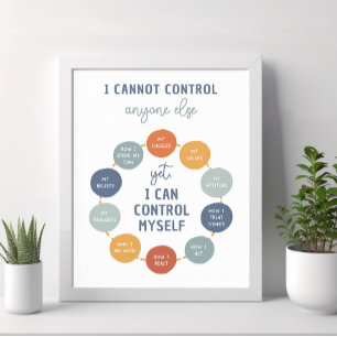 I Cannot Control Anyone Else 18X24 Poster