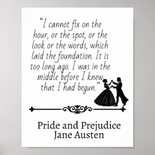 “I cannot fix on the hour, or the spot, Poster