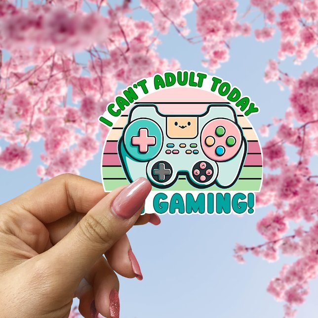 I can't adult today cute joystick (Creator Uploaded)