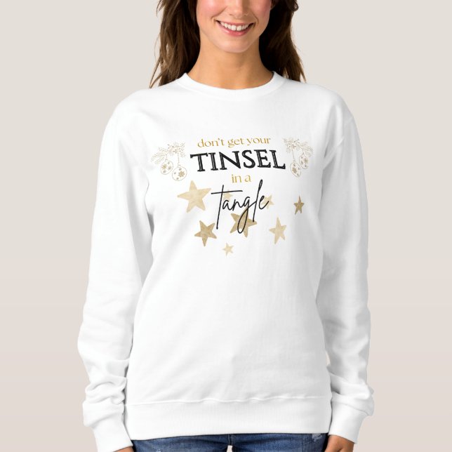 I Can't be Bothered Funny Sloth design Sweatshirt (Front)
