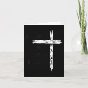 I Cant But I Know A Guy Jesus Christian Cross Fait Card