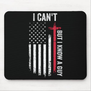 I Can't But I Know A Guy Jesus Cross Mouse Mat