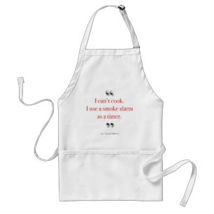 "I Can't Cook" apron