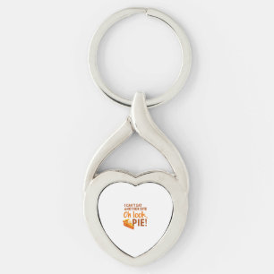 I Can't Eat Another Bite, Oh Look Pie Thanksgiving Key Ring