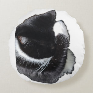 I Can't Even Right Meow Round Cushion