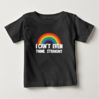 I Can't Even Think Straight Funny Gay Pride