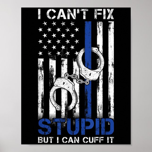 I Cant Fix Stud But I Can Cuff It Lice  Poster (Front)