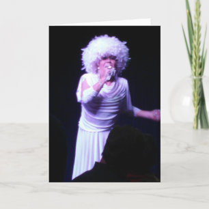 "I can't forget the glamour." Birthday Card