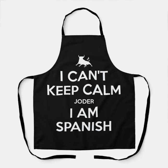 I Can't Keep Calm Apron (Front)